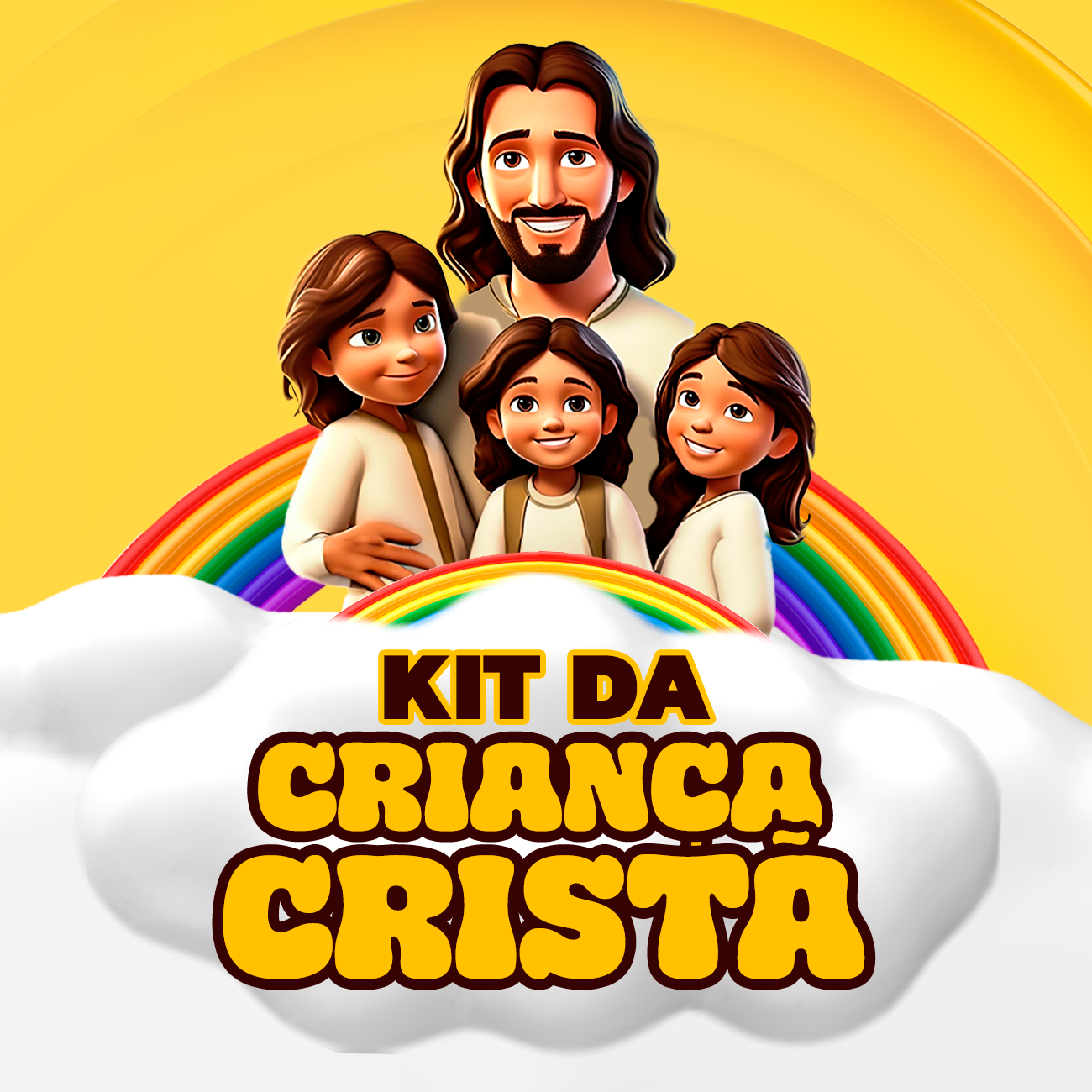 Kit da Criança Cristã | Aprendendo a Palavra de Deus de Forma Divertida e Inspiradora
